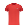 Red Cotton Men T-Shirt