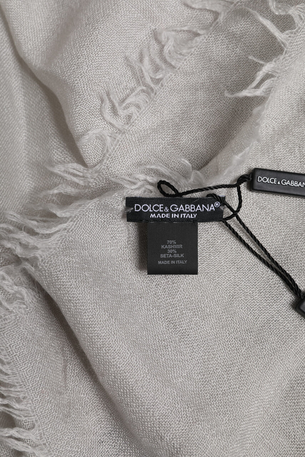 Gray DG Crown Neck Warmer Wrap Shawl Scarf