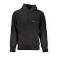Black Cotton Men Sweater