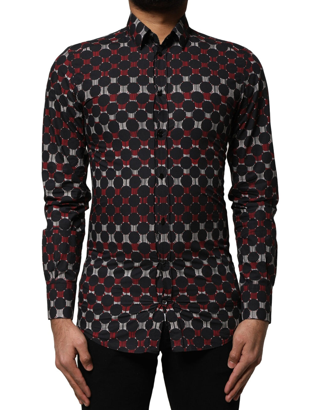 Multicolor Cotton GOLD Long Sleeves Shirt