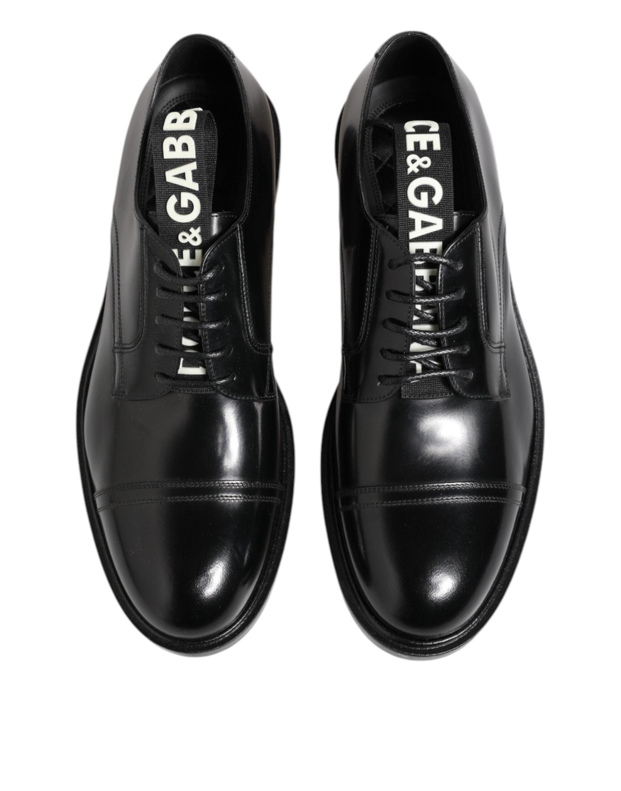 Black Leather Dress Lace Up Men Formal Shoes
