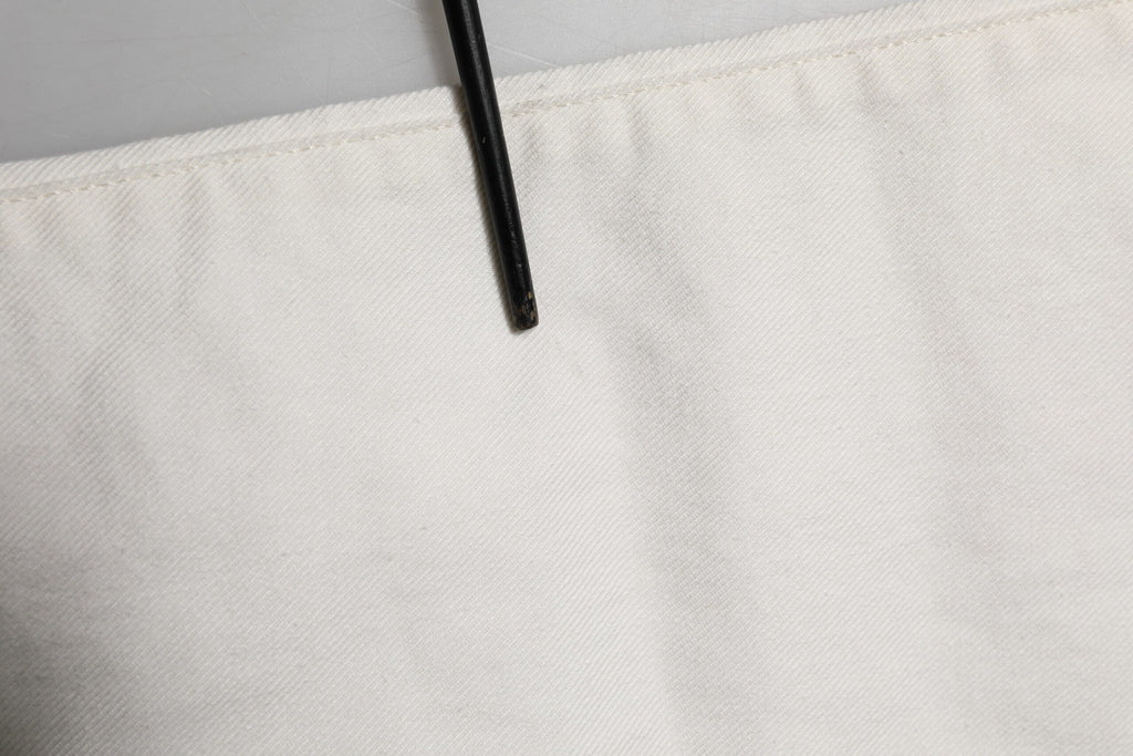 White Cotton Skinny Men Denim Jeans