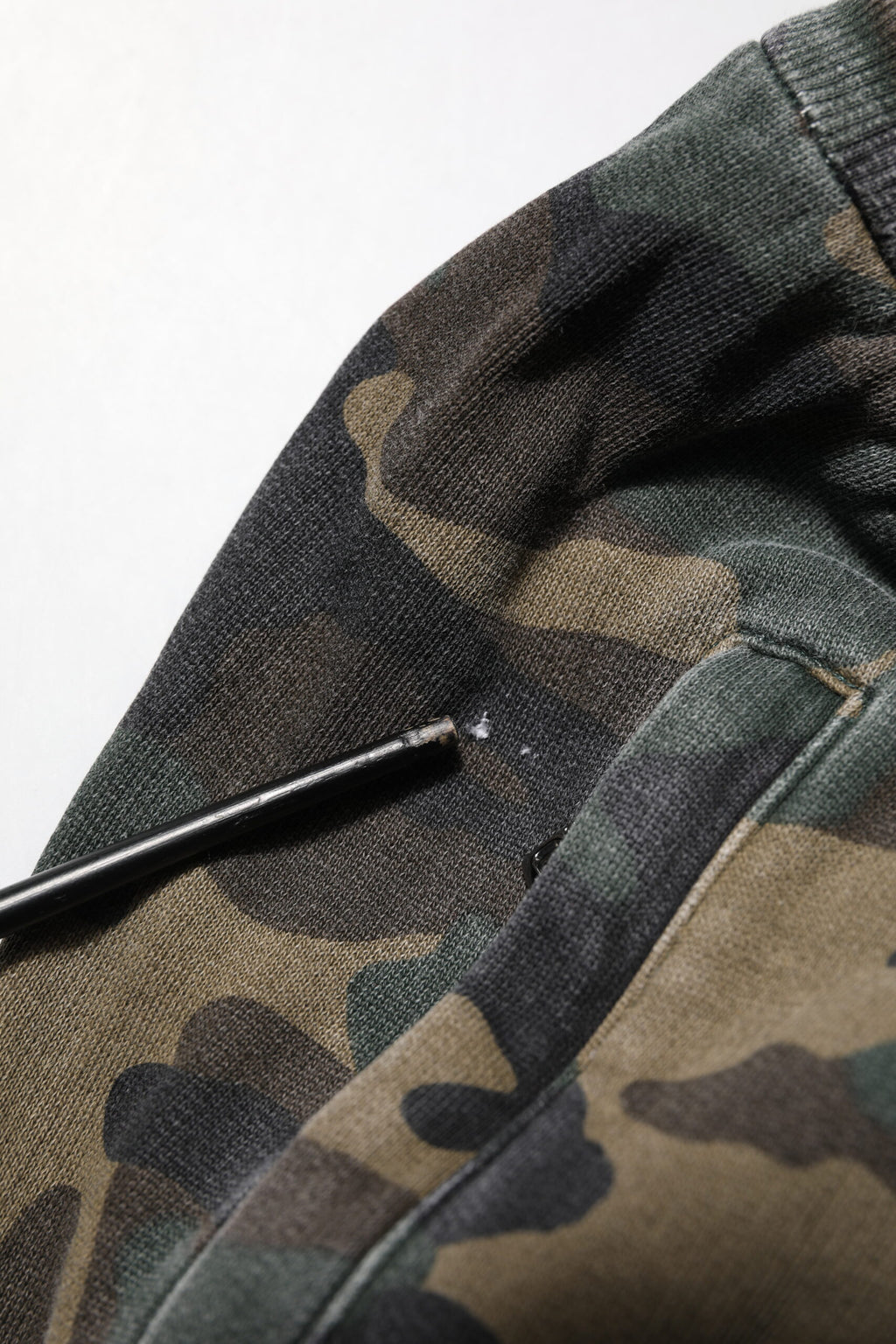 Brown Camouflage Cotton Men Jogger Pants