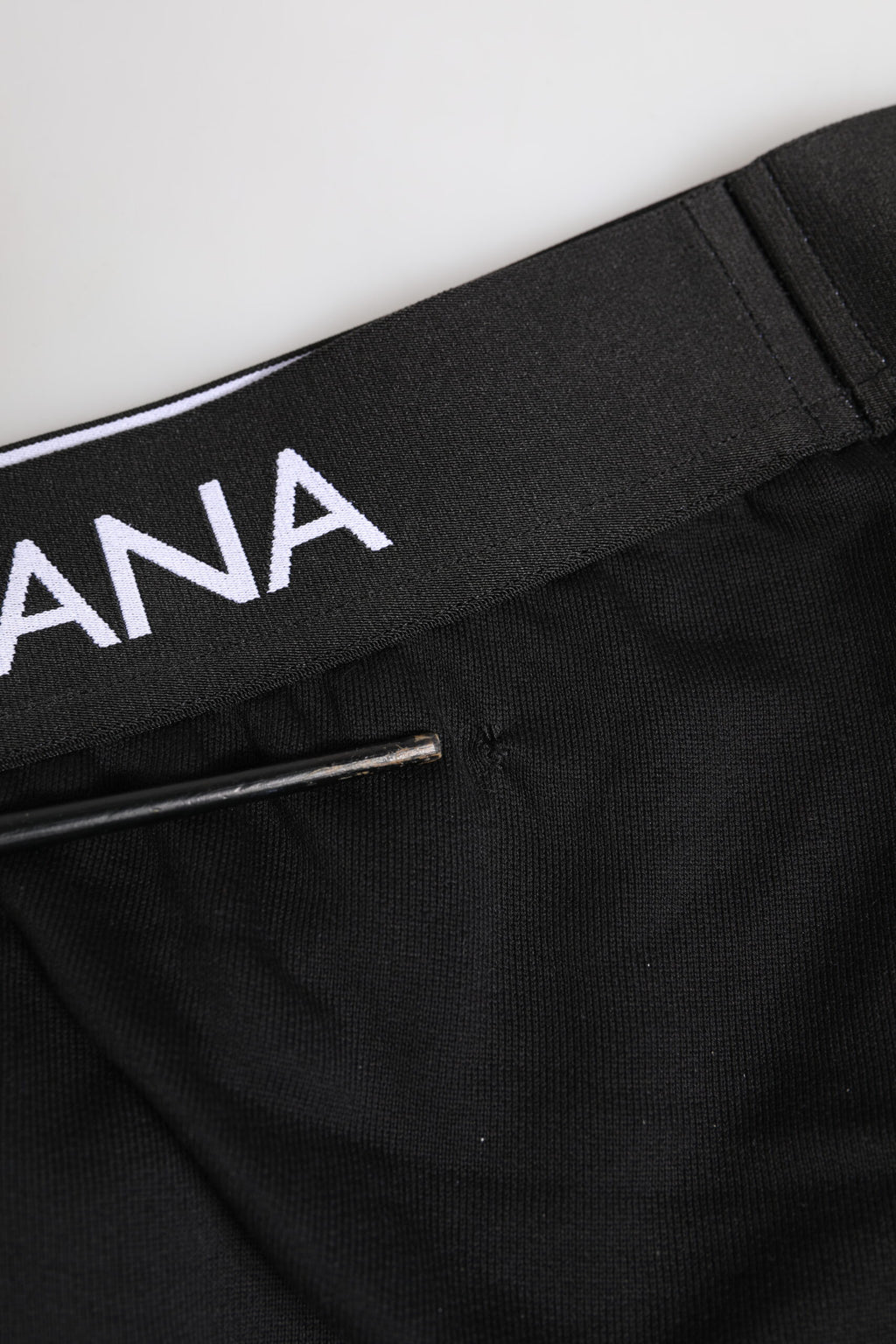 Black Cotton Stretch Regular Brief Underwear