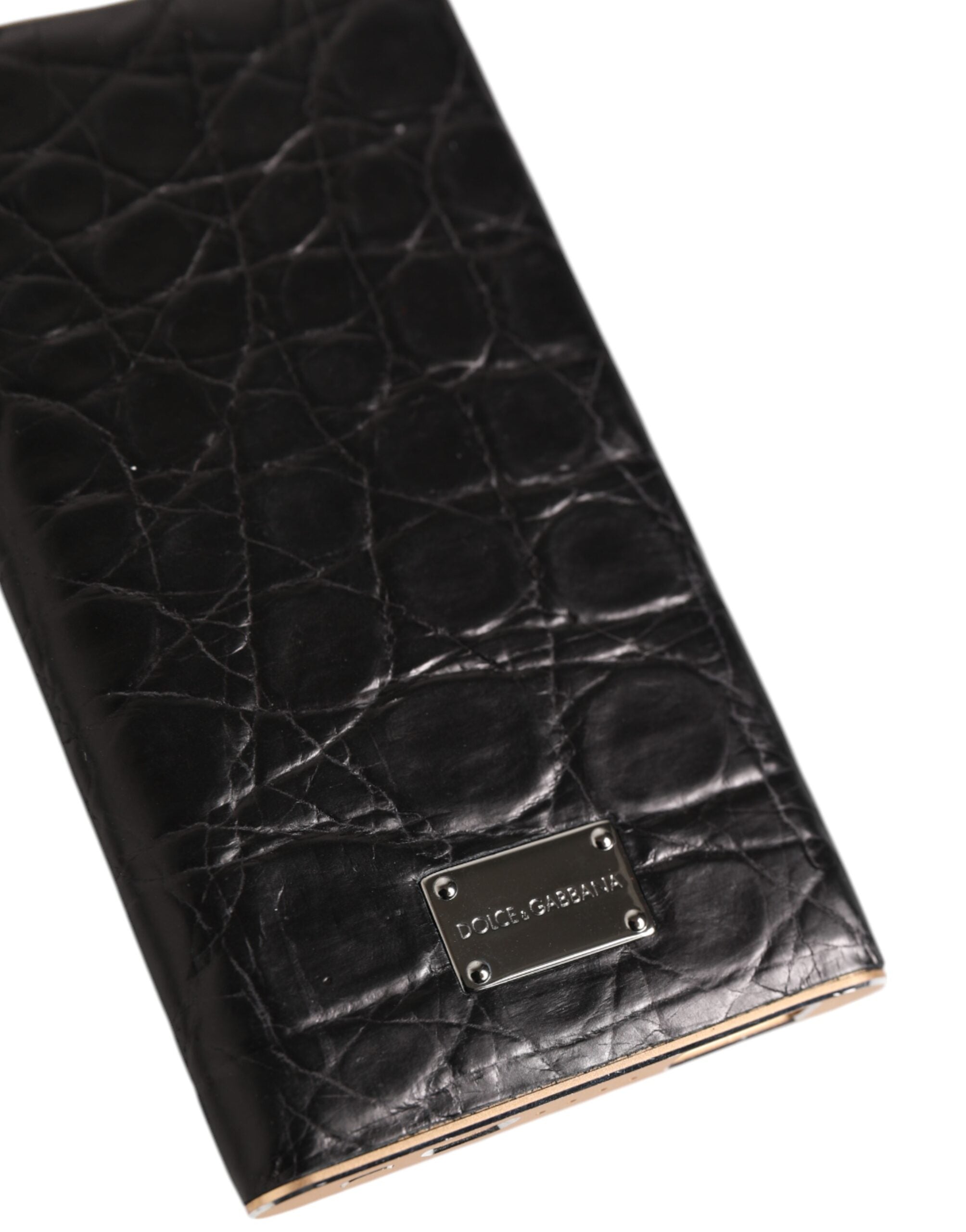 Black Leather Exotic 3000mAh Power Bank Charger USB