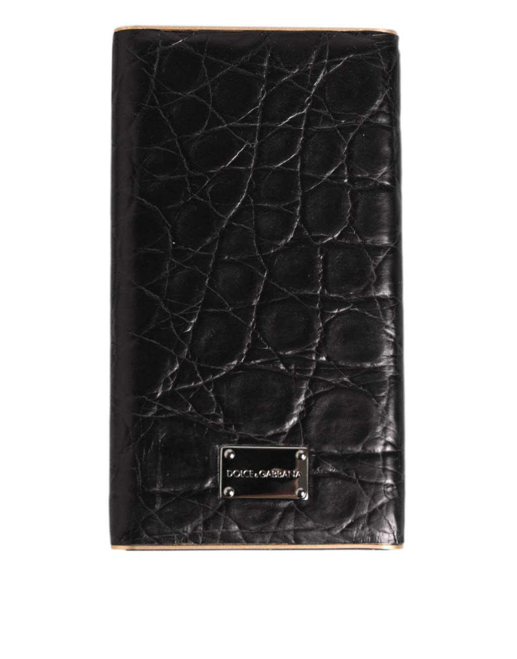 Black Leather Embossed Skin 3000mAh Power Bank Charger USB