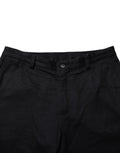 Black Cashmere Dress Formal Men Trouser Pants