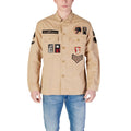 Beige Denim Shirt