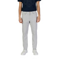 Gray Cotton Skinny Pants