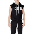 Black Cotton Hoodie
