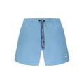 Azzurro Nylon Men's Swim Boxer
