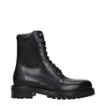 Black Leather Ankle Boots