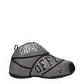 Black Cotton Sneakers