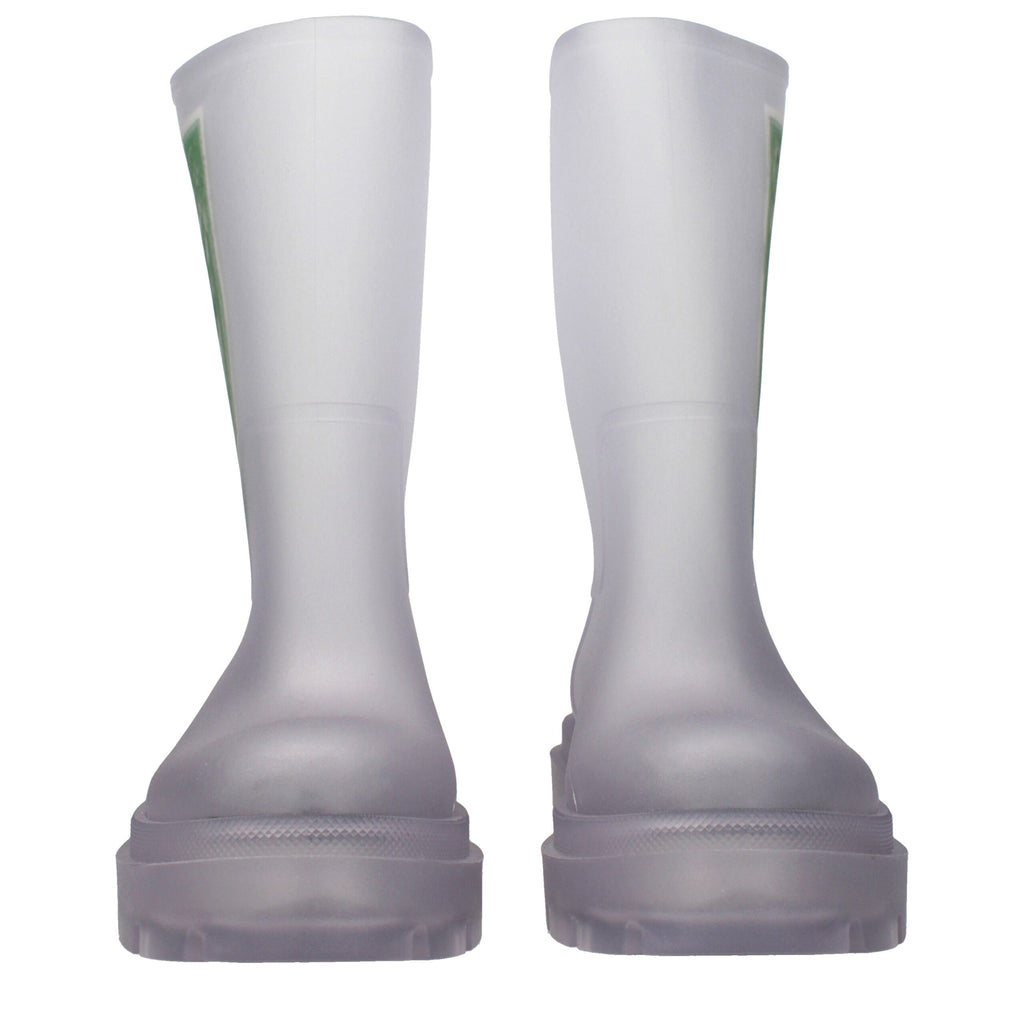 Transparent Pvc Ankle Boots