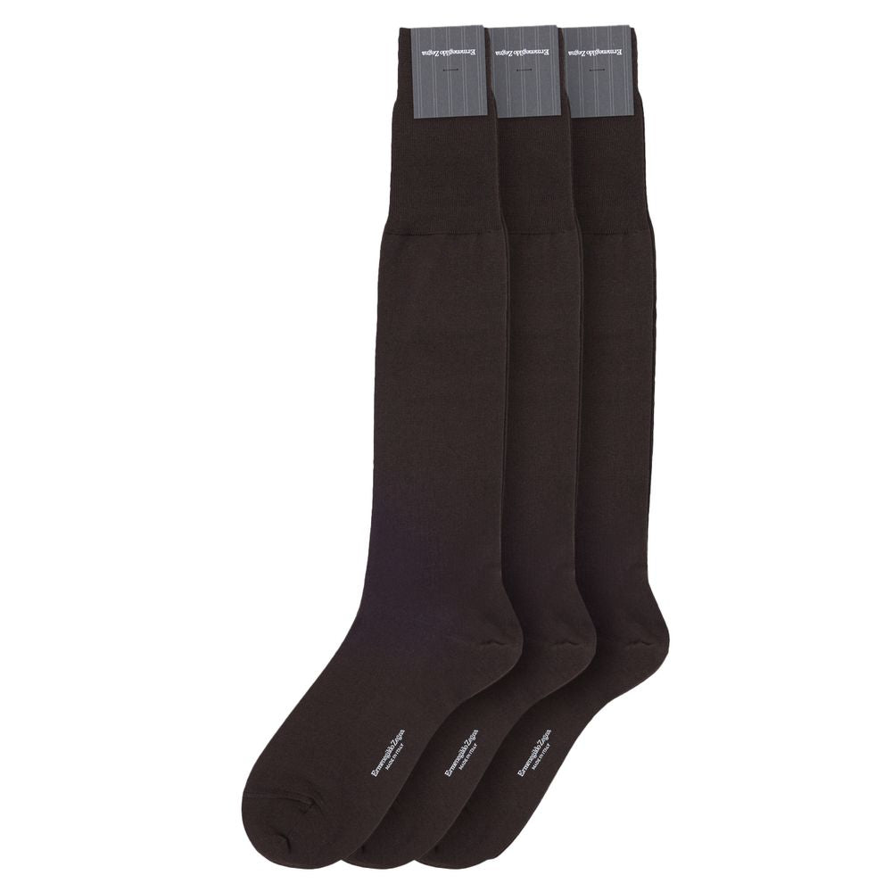 Brown Wool Socks