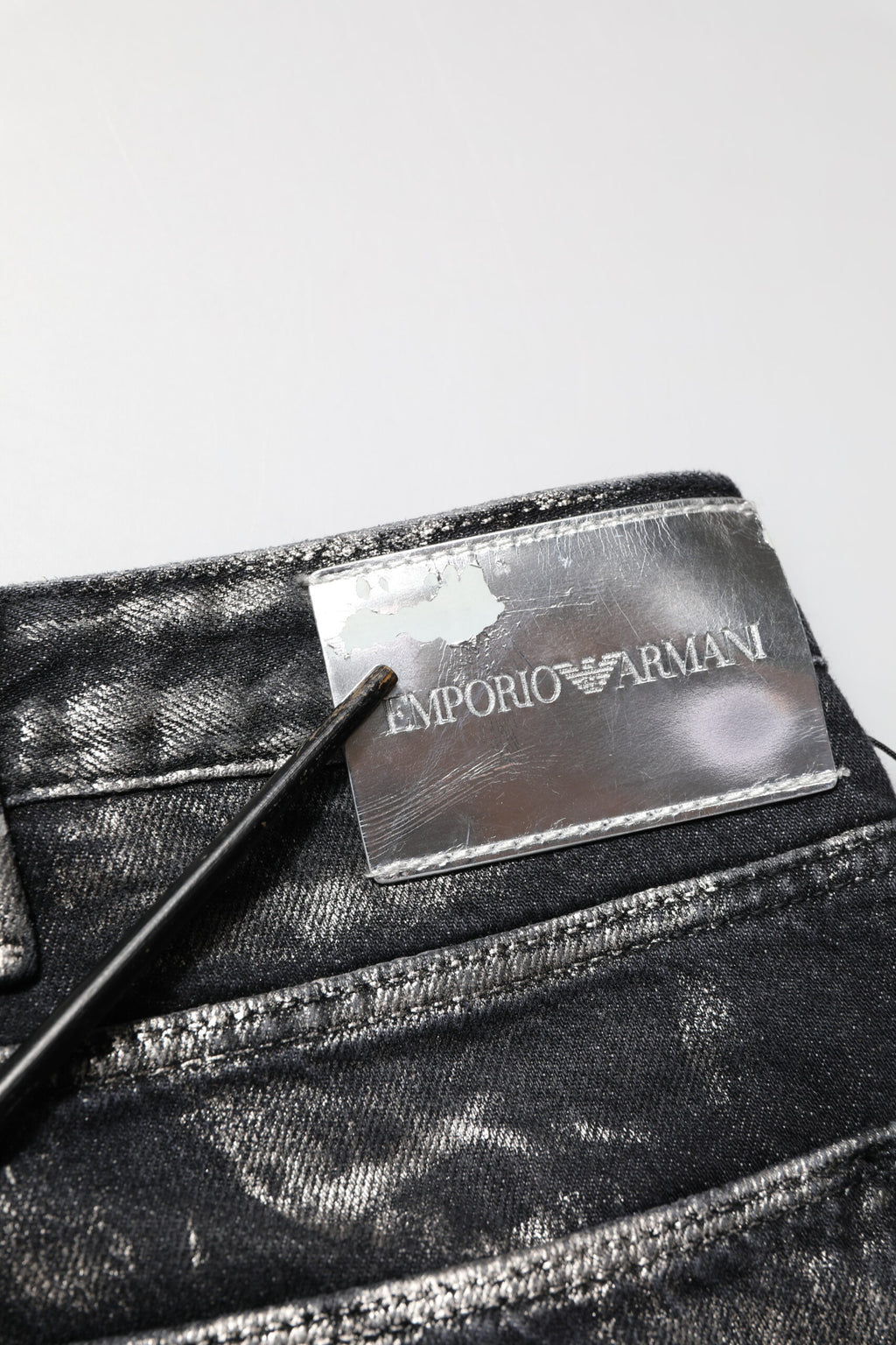 Black Washed Slim Fit Men Denim Trouser Jeans