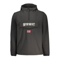 Black Polyester Men's Jacket