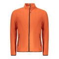 Arancione Polyester Mens Sweatshirt