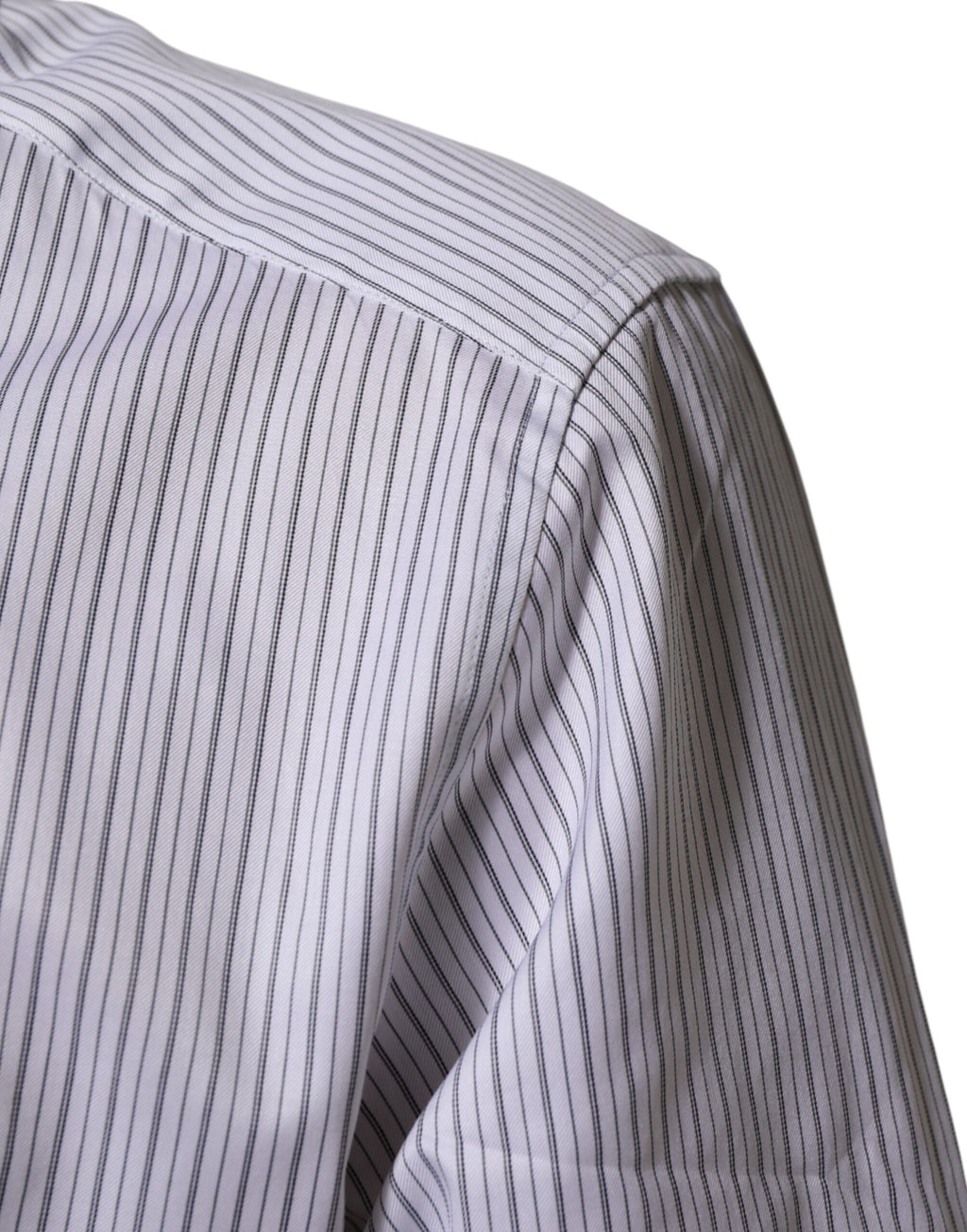 White Stripes Cotton Men GOLD Dress Shirt