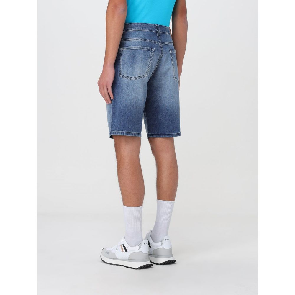 Blue Denim Shorts