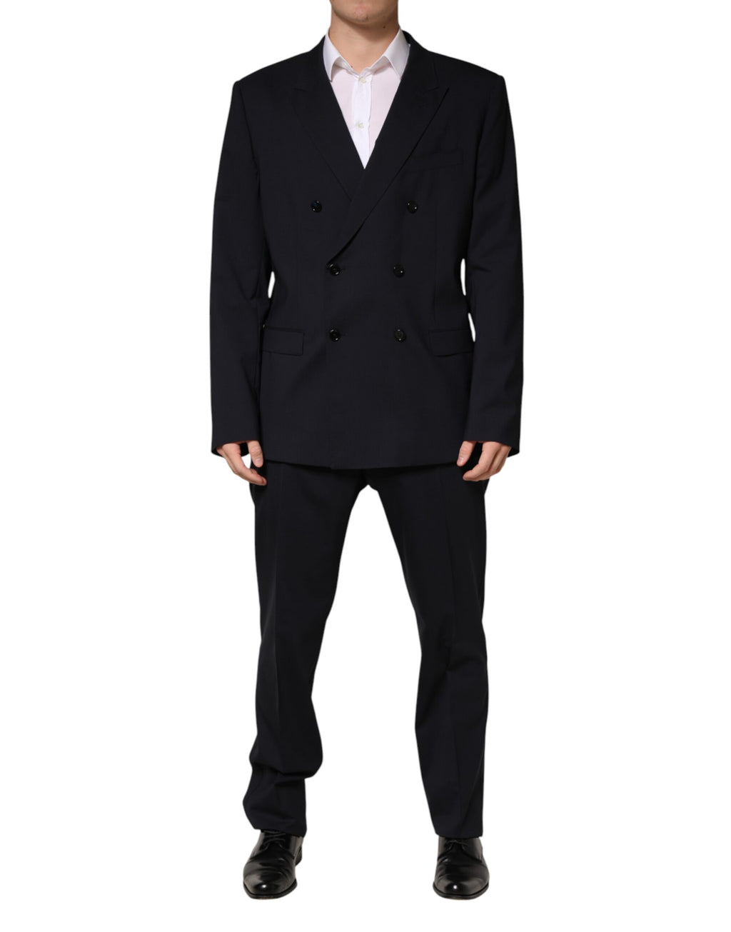 Blue MARTINI Double Breasted 2 Piece Suit