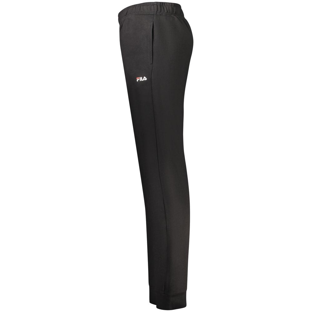 Black Cotton Men's Sweatpant